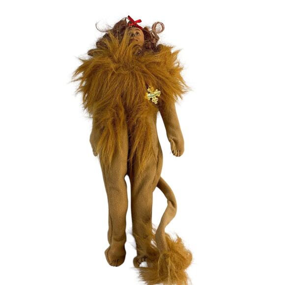 Wizard Of Oz Barbie Lot Of Four Dorothy With Todo Lion Tin Man Scarecrow - Picture 9 of 16